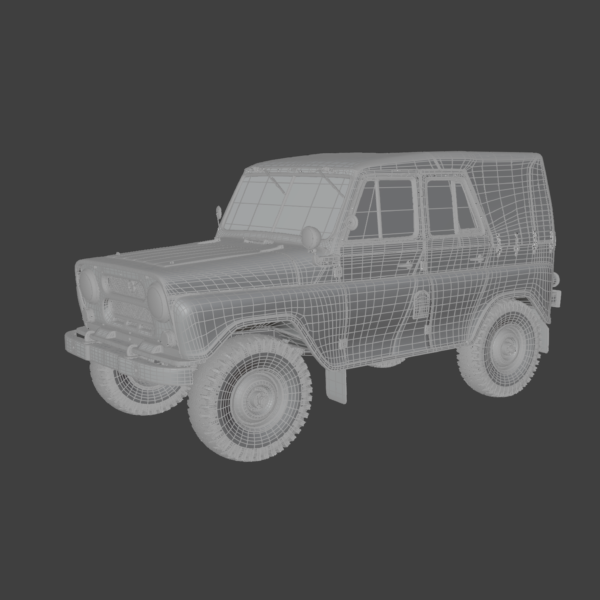 UAZ 469 (1970) 3D model